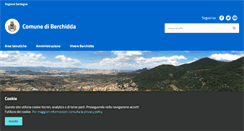 Desktop Screenshot of comune.berchidda.ot.it